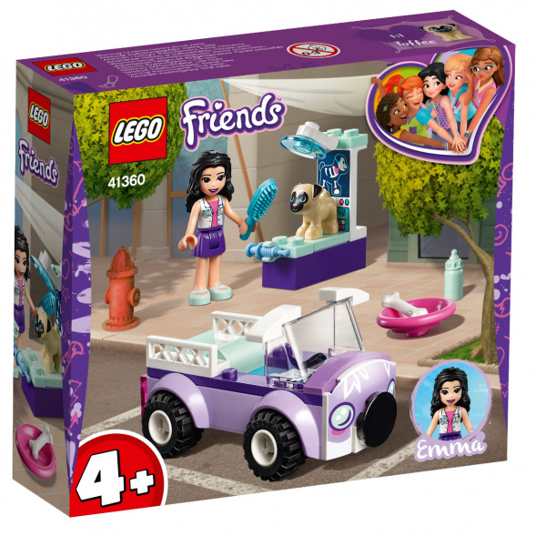 Конструктор LEGO Friends 41360 Передвижная ветклиника Эммы в Новороссийске