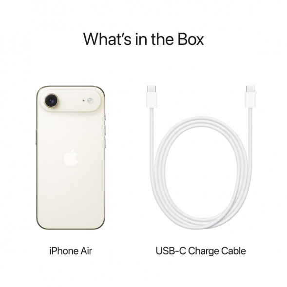 Смартфон Apple iPhone Air 512GB eSim, Light Gold в Новороссийске