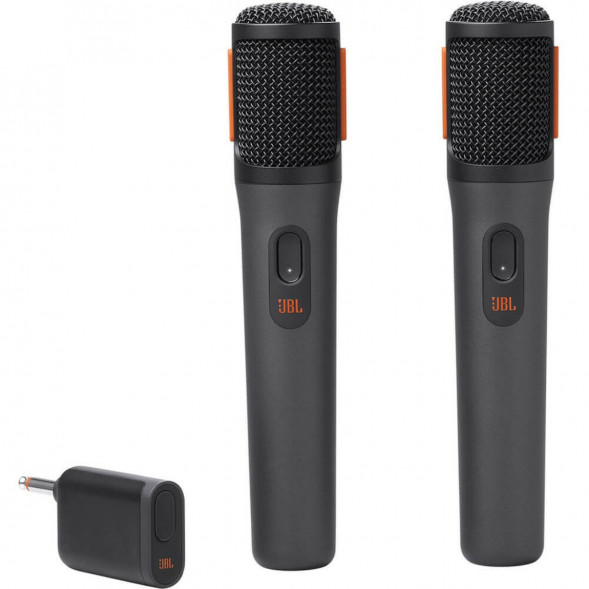 Беспроводной микрофон JBL PartyBox Wireless Mic (2 шт.) черный в Новороссийске