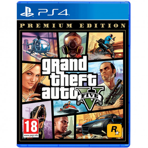 Grand Theft Auto V Premium Edition [PS4, русские субтитры] в Новороссийске