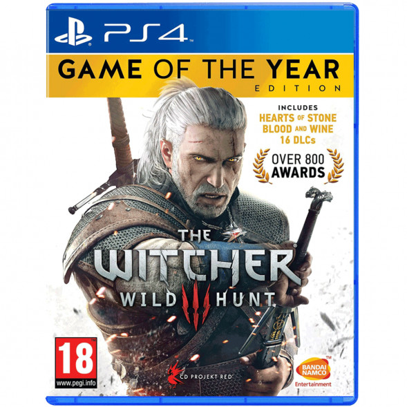 Игра Witcher 3: Wild Hunt (Ведьмак 3: Дикая Охота) Game of the year Edition [PS4, русские субтитры] в Новороссийске