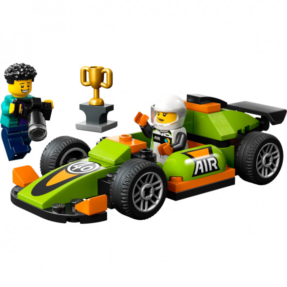 Конструктор LEGO City 60399 Зеленый Гоночный автомобиль в Новороссийске