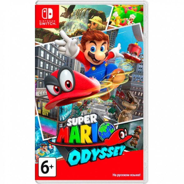 Игра Super Mario Odyssey [Nintendo Switch, русская версия] в Новороссийске