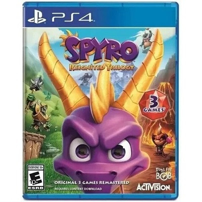 Игра Spyro: Reignited Trilogy [PS4, английская версия] в Новороссийске