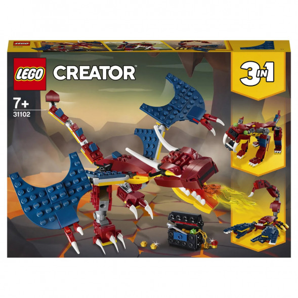 Конструктор LEGO Creator 31102 Огненный дракон в Новороссийске