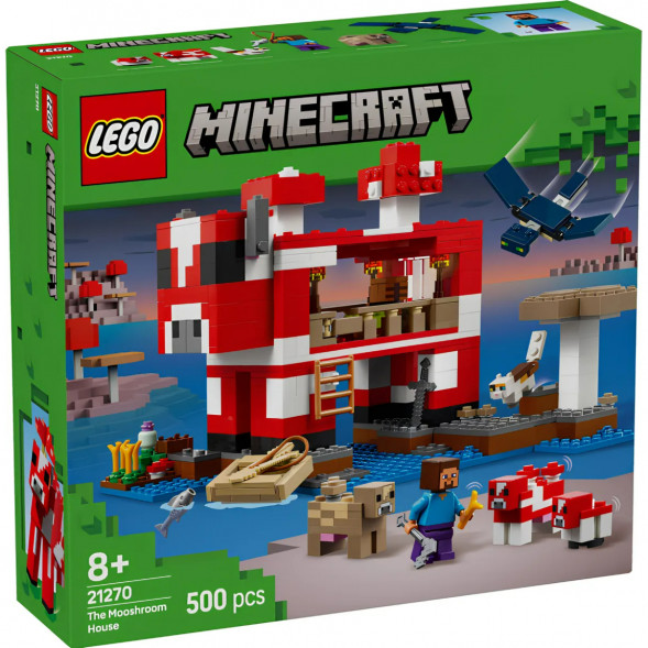 Конструктор LEGO Minecraft 21270 Грибной дом в Новороссийске