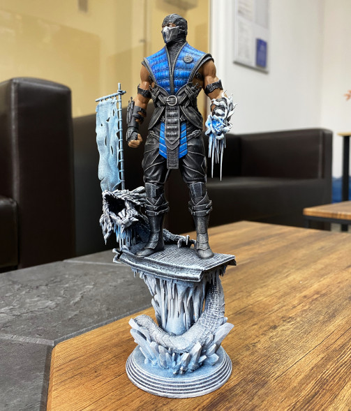 3D фигурка Саб-Зиро Mortal Kombat в Новороссийске