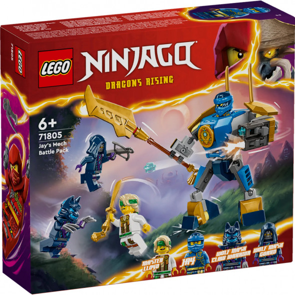 Конструктор LEGO Ninjago 71805 Боевой набор мехов Джея в Новороссийске