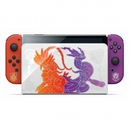 Игровая приставка Nintendo Switch OLED 64 ГБ, Pokemon Scarlet &amp;amp; Violet Edition