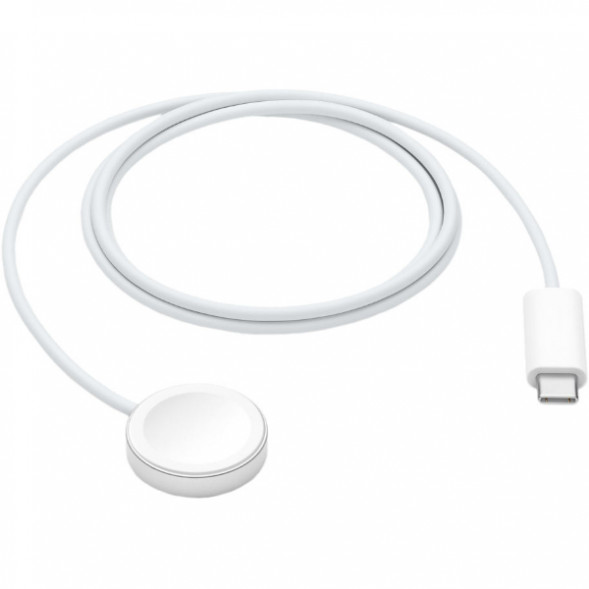 Кабель Apple USB-C с магнитным креплением для зарядки Apple Watch, 1 м, белый (MLWJ3) в Новороссийске