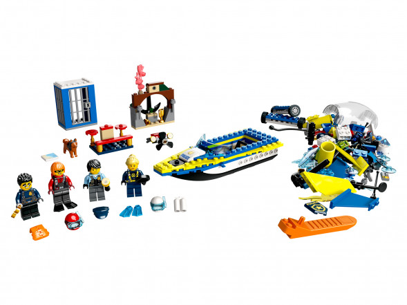Конструктор LEGO City 60355 Детективные миссии водной полиции в Новороссийске