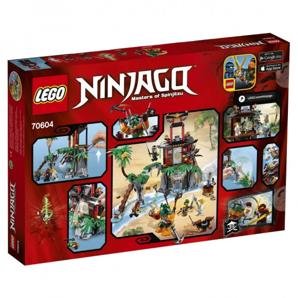 Конструктор LEGO Ninjago 70604 Остров тигриных вдов в Новороссийске