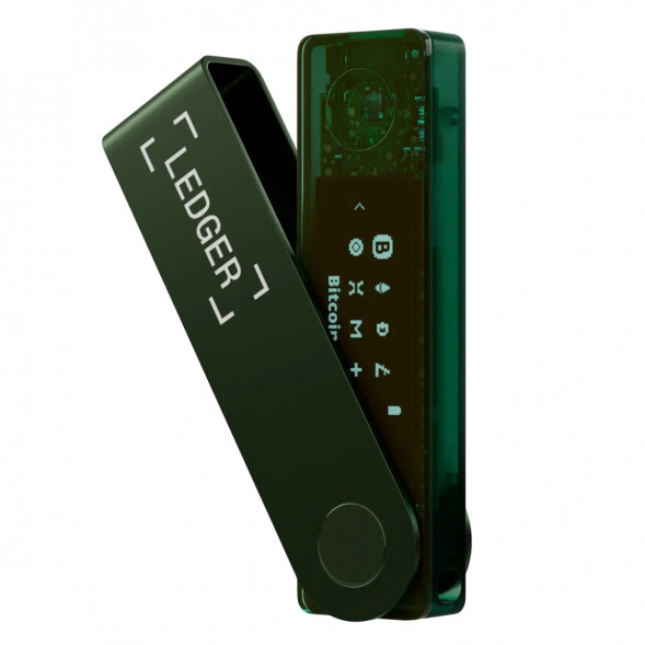 Аппаратный криптокошелёк Ledger Nano X, Emerald Green в Новороссийске