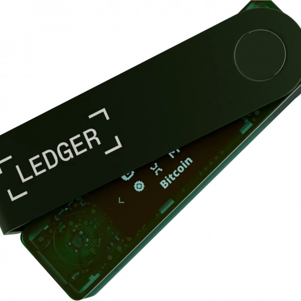 Аппаратный криптокошелёк Ledger Nano X, Emerald Green в Новороссийске