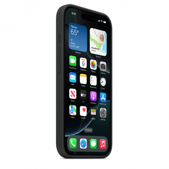 Чехол Apple iPhone 16 Pro Silicone Case with MagSafe, Black (MYYJ3ZM/A) в Новороссийске