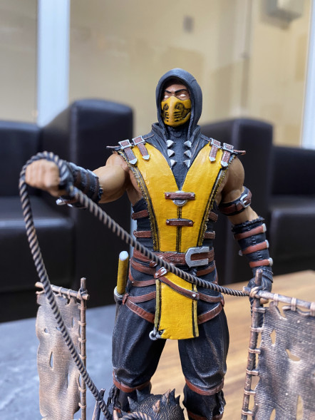3D фигурка Скорпион Mortal Kombat в Новороссийске