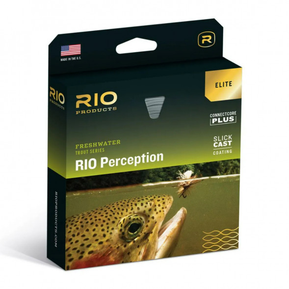 Леска RIO Elite Perception WF6F, Green/Camo/Gray в Новороссийске