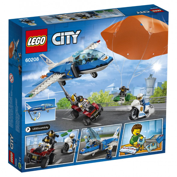Конструктор LEGO City Police 60208 Воздушная полиция: арест парашютиста в Новороссийске