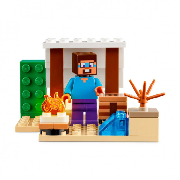 Конструкция LEGO Minecraft 21251 Экспедиция Стива в пустыню в Новороссийске