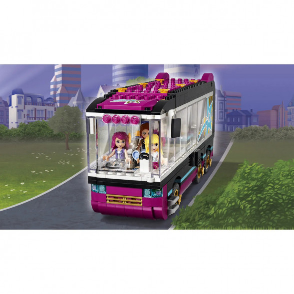 Конструктор LEGO Friends 41106 Поп звезда: гастроли в Новороссийске