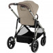 Детская коляска Cybex Gazelle S TPE Almond Beige с корзиной и дождевиком в Новороссийске