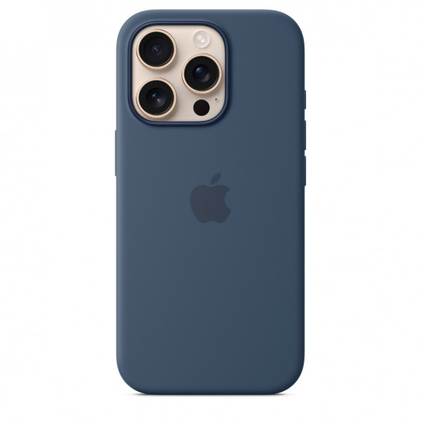 Чехол Apple iPhone 16 Pro Silicone Case with MagSafe, Denim (MYYK3ZM/A) в Новороссийске
