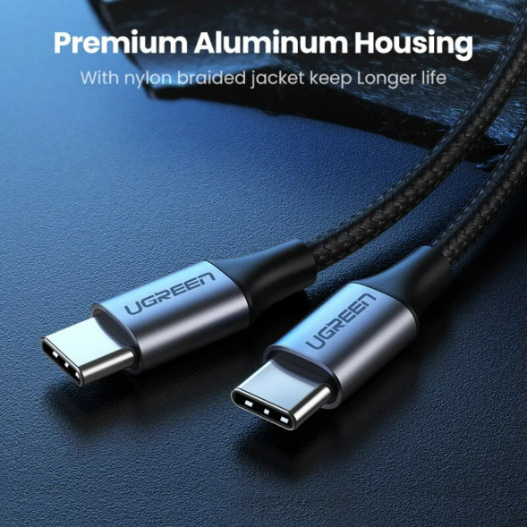 Кабель USB Type-C/Type-C Ugreen 60W, 1 м в Новороссийске