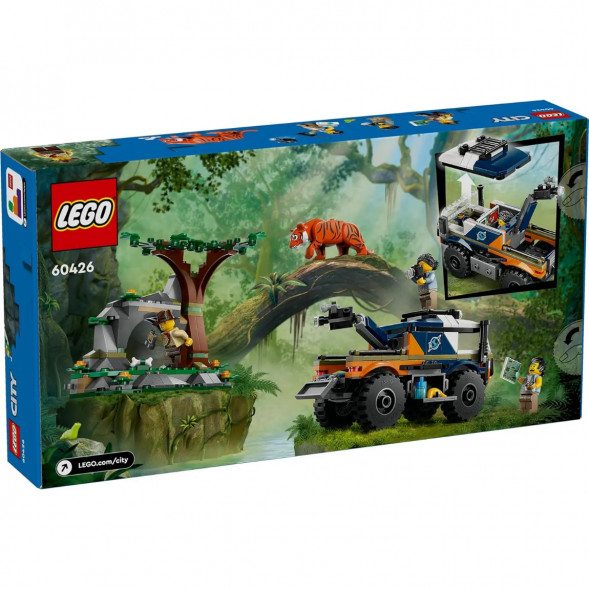 Конструктор LEGO City 60426 Внедорожный грузовик Исследователь джунглей в Новороссийске