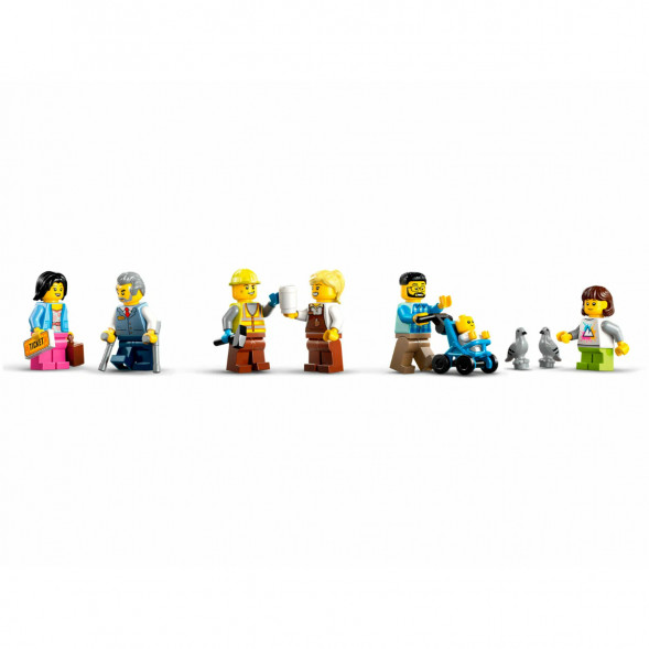 Конструктор LEGO City 60469 Центральный железнодорожный вокзал в Новороссийске