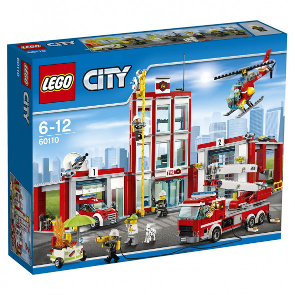 Конструктор LEGO City 60110 Пожарная часть в Новороссийске