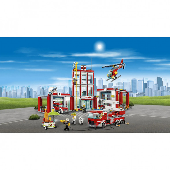 Конструктор LEGO City 60110 Пожарная часть в Новороссийске