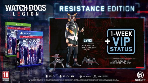 Игра Watch Dogs: Legion. Resistance Edition [PS4, русская версия] в Новороссийске