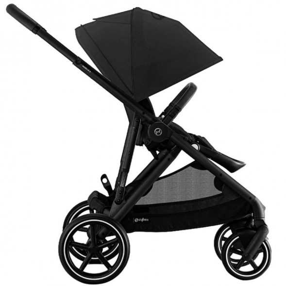 Детская коляска Cybex Gazelle S BLK Moon Black с корзиной и дождевиком в Новороссийске