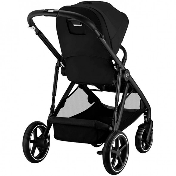 Детская коляска Cybex Gazelle S BLK Moon Black с корзиной и дождевиком в Новороссийске