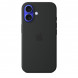 Чехол Apple для iPhone 16 Silicone MagSafe, Black (MYY13ZM/A) в Новороссийске