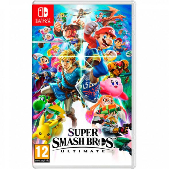 Игры Super Smash Bros. Ultimate [Nintendo Switch, русская версия] в Новороссийске
