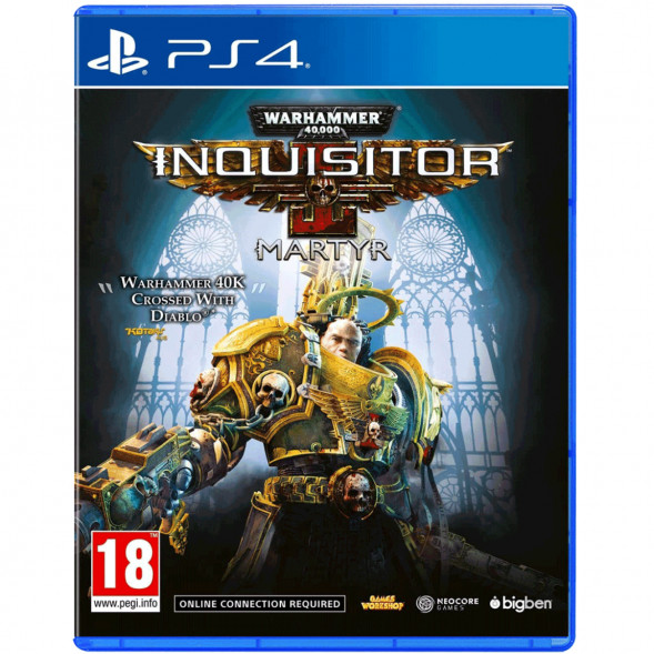 Игра Warhammer 40,000: Inquisitor - Martyr [PS4, русские субтитры] в Новороссийске