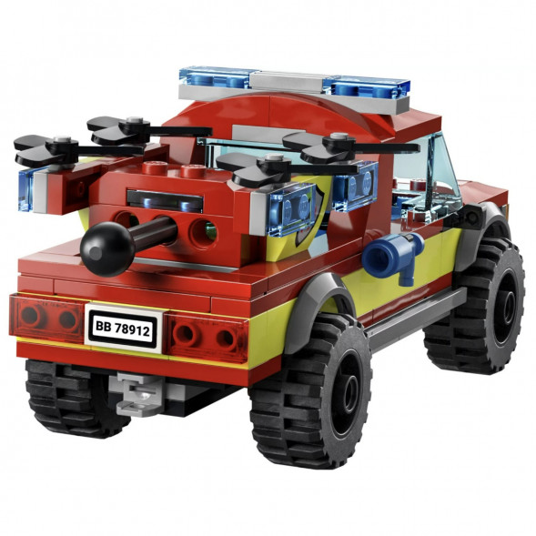 Конструктор LEGO City Fire 60319 Пожарная бригада и полицейская погоня в Новороссийске