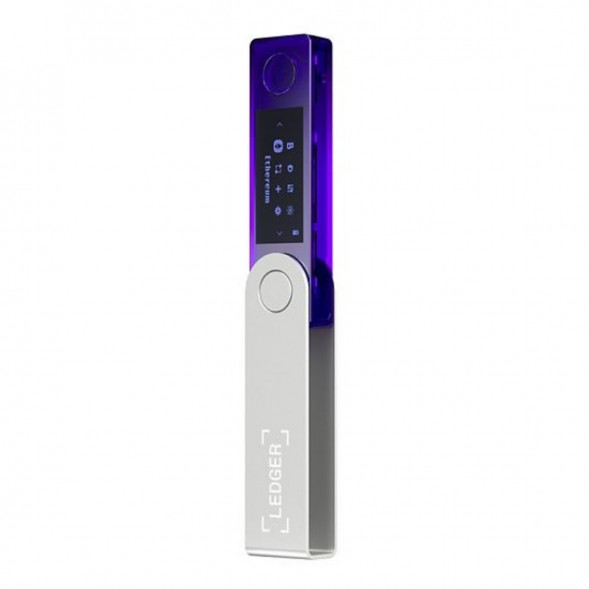 Аппаратный криптокошелек Ledger Nano X, Cosmic Purple в Новороссийске