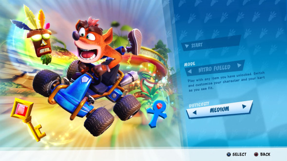 Crash Team Racing Nitro-Fueled [PS4, английская версия] в Новороссийске