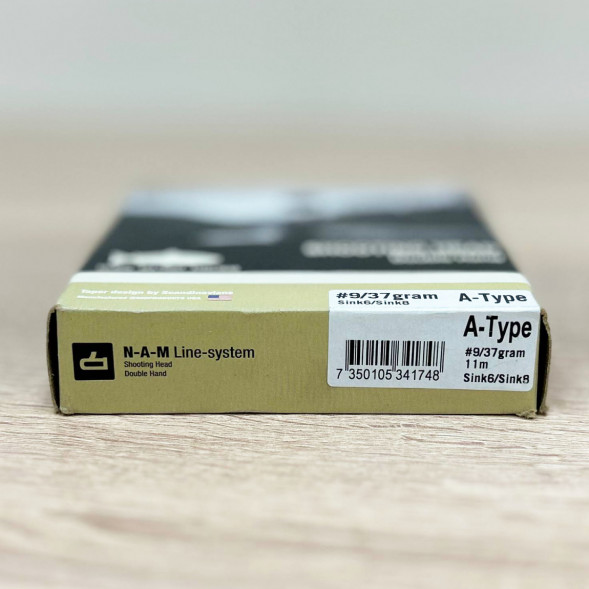 Рыболовная леска N-A-M Line System Shooting Head #9/37gram Sink6-Sink8 A-Type в Новороссийске