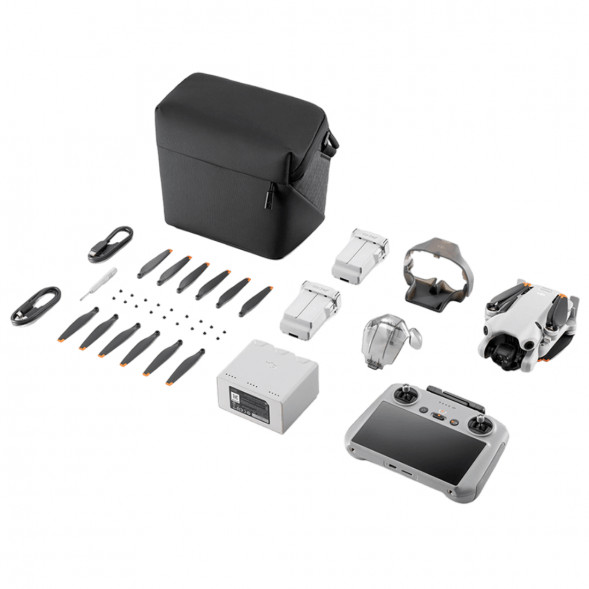 Квадрокоптер DJI Mini 4 Pro Fly More Combo (DJI RC 2) в Новороссийске