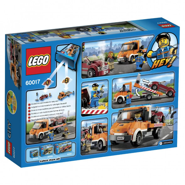 Конструктор LEGO City 60017 Эвакуатор в Новороссийске