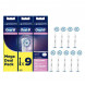 Насадки на зубные щетки Oral-B Sensitive Clean, 9 шт. в Новороссийске