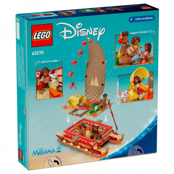 Конструктор LEGO Disney 43270 Моана: приключение на каноэ в Новороссийске