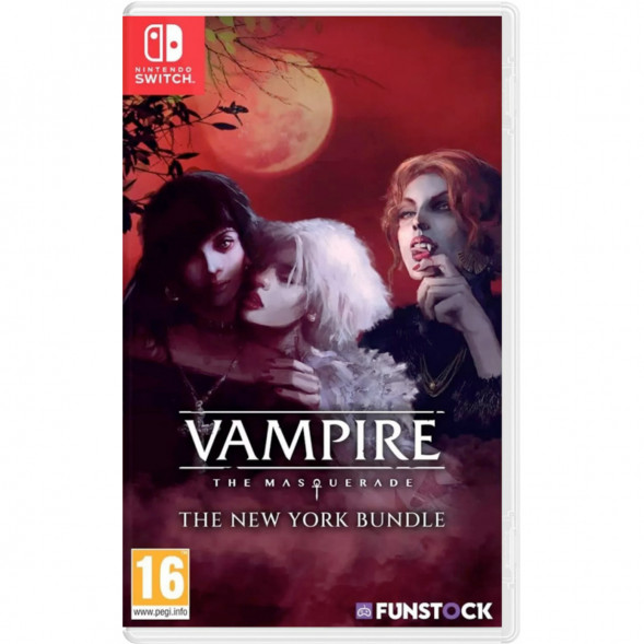 Игра Vampire: The Masquerade - Coteries of New York + Shadows of New York [Nintendo Switch, русские субтитры] в Новороссийске
