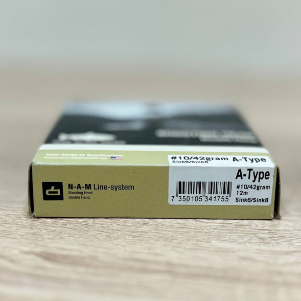 Рыболовная леска N-A-M Line System Shooting Head #10/42gram Sink6-Sink8 A-Type в Новороссийске