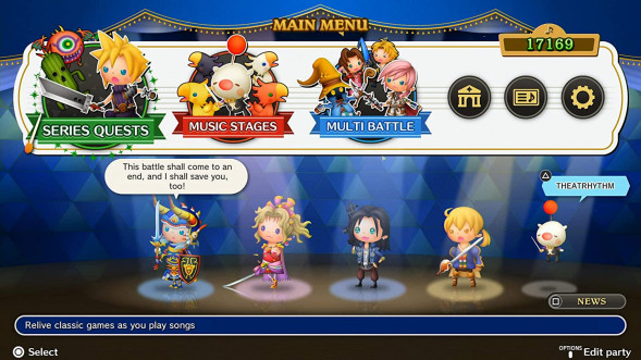 Игра Theatrhythm: Final Bar Line [Nintendo Switch, английская версия] в Новороссийске