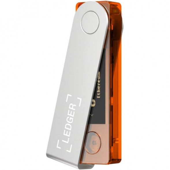 Аппаратный криптокошелек Ledger Nano X, BTC Orange  в Новороссийске