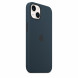 Силиконовый чехол MagSafe для Apple iPhone 13, Abyss Blue в Новороссийске